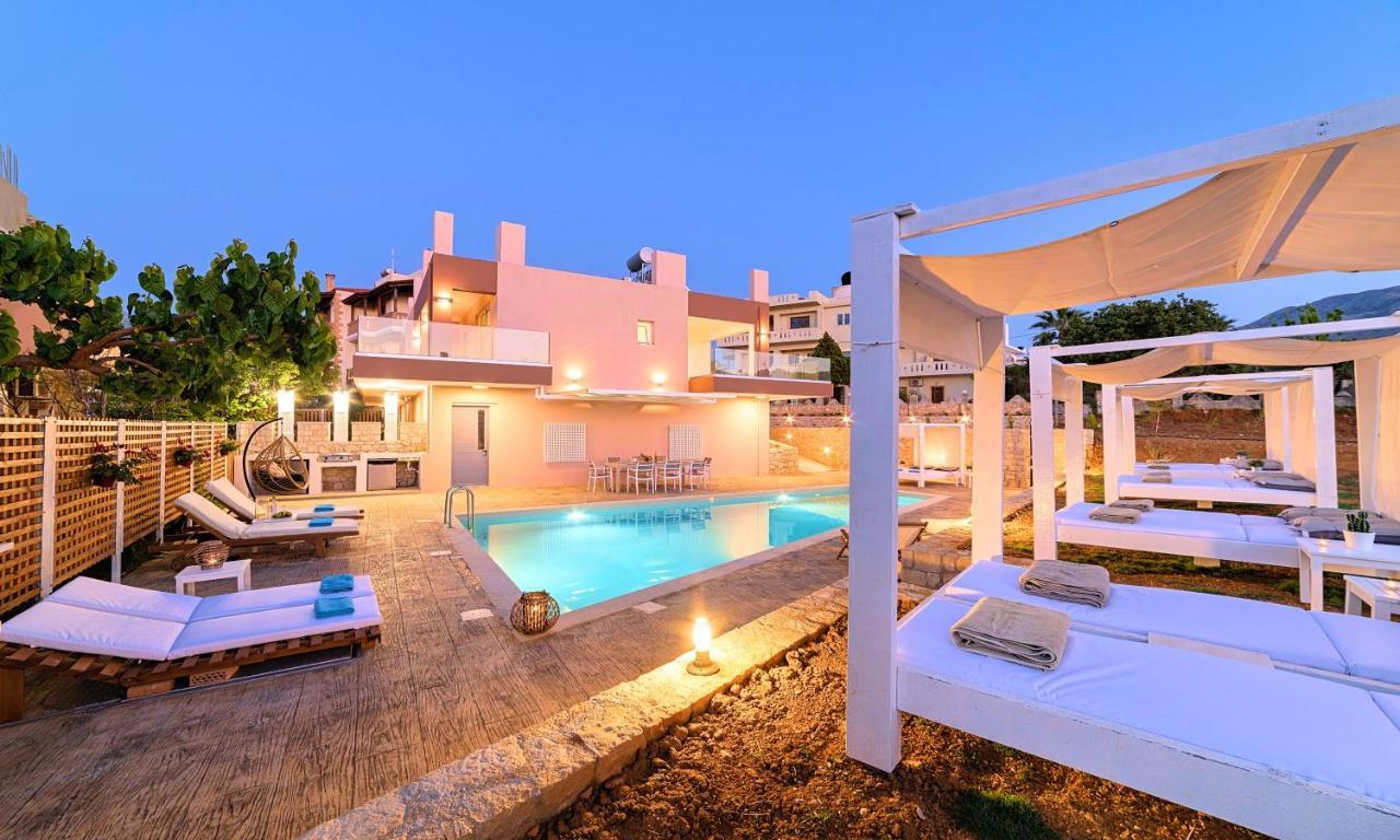 Allas Villa Heated Pool خانيا المظهر الخارجي الصورة