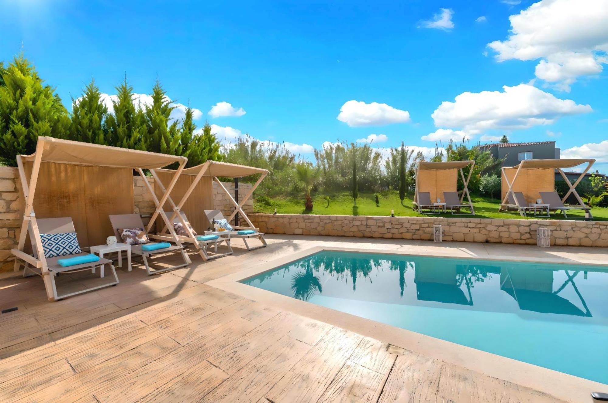 Allas Villa Heated Pool خانيا المظهر الخارجي الصورة