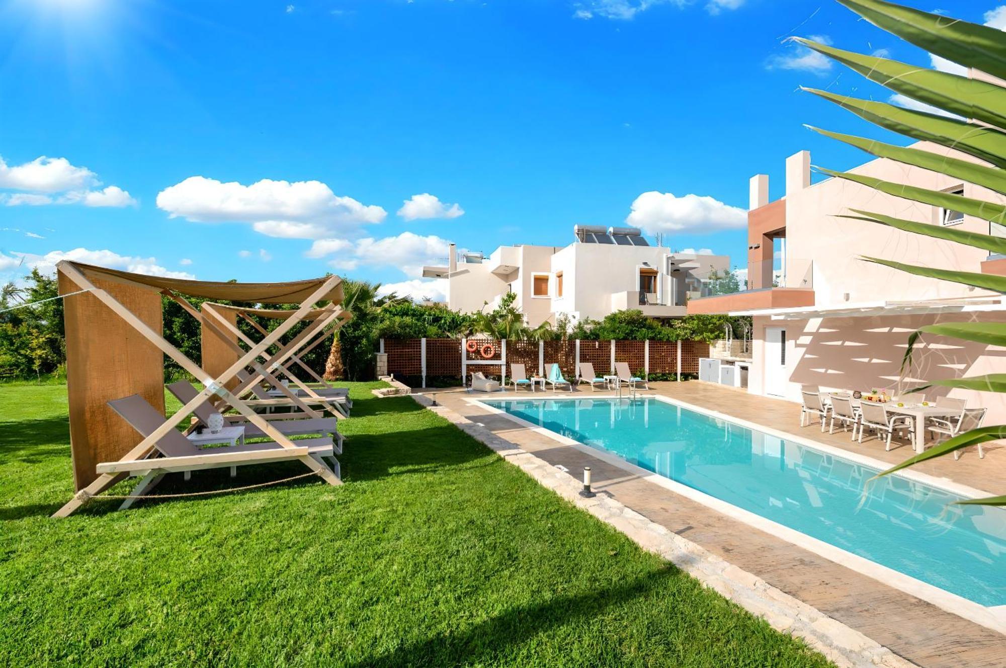 Allas Villa Heated Pool خانيا المظهر الخارجي الصورة